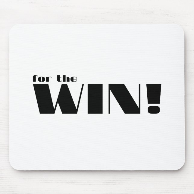 For The Win! 2 Mouse Mat (Front)