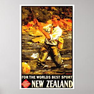 For The World's Best Sport ~ New Zealand Poster