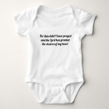 For this child I prayed