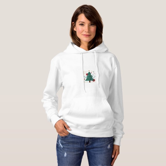 For This Moment – Christmas Tree Vector Hoodie for (Front Full)