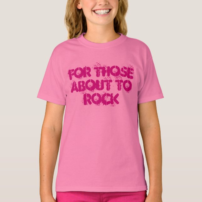 For Those About to Rock TShirt (Front)