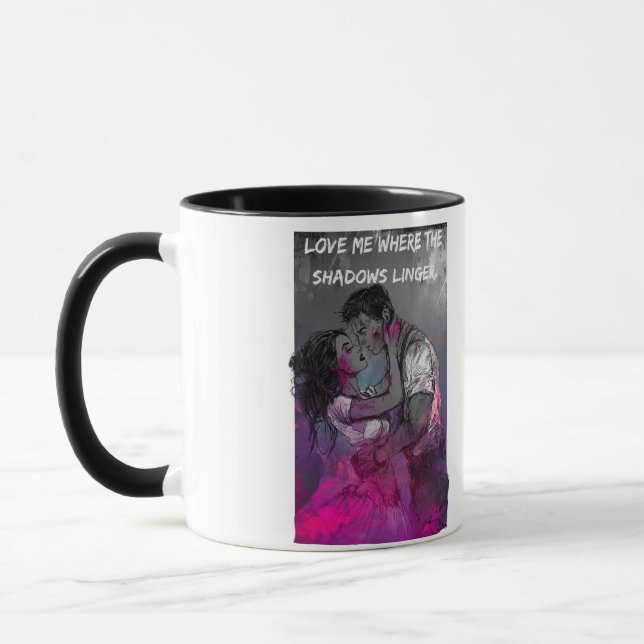 For those who fall in love where the light dares.. mug (Left)