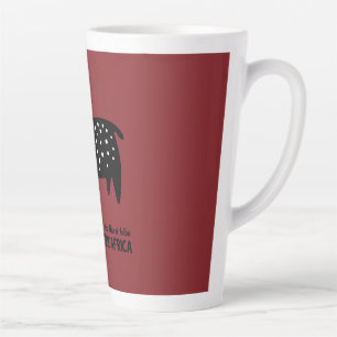 For travelers around the world and Africa Latte Mug