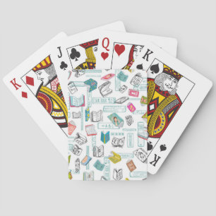 For true lovers of books playing cards