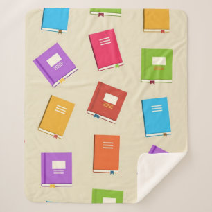 For true lovers of books sherpa blanket