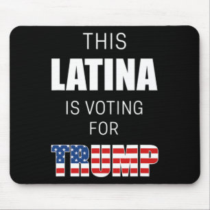 For Trump 2020 Election President Hispanic Women Mouse Mat