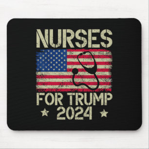 For Trump 2024 American Flag Trump Usa Flag  Mouse Mat