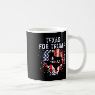 For Trump 2024 American Flag - Vintage Coffee Mug