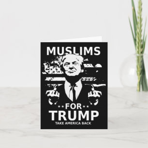 For Trump 2024 Conservative Funny Election 45 47 Card