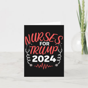 For Trump 2024 Election Card