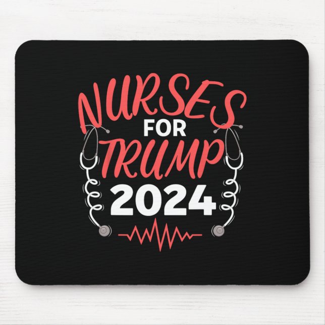 For Trump 2024 Election  Mouse Mat (Front)