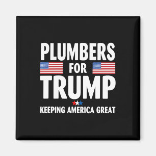 For Trump 2024 Keeping America Great Us Flag Magnet