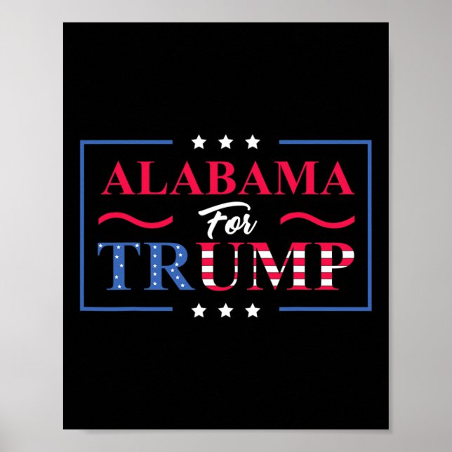 For Trump 2024 - Pro-trump Vote Republican States  Poster (Front)