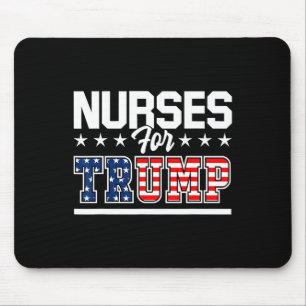 For Trump America President 2020 Duty Scrubs Mouse Mat