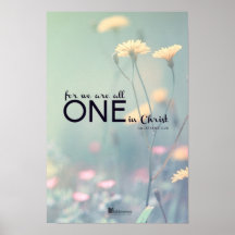 For we are all ONE in Christ