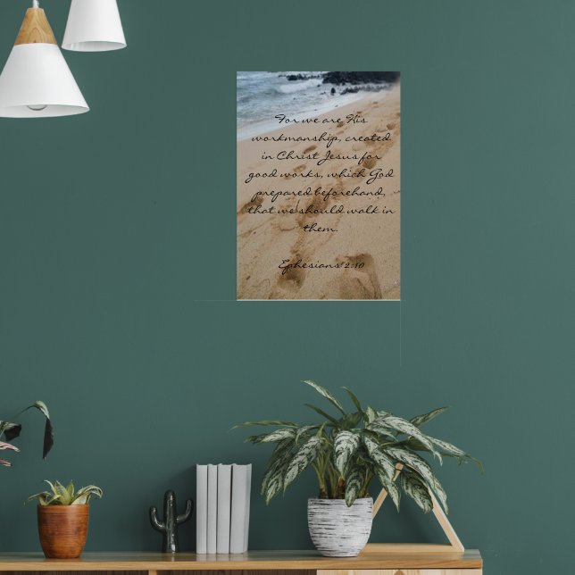 For we are His workmanship, - Poster (Living Room 1)