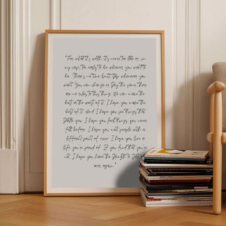 For What It's Worth Print Affirmation Print Fitzge