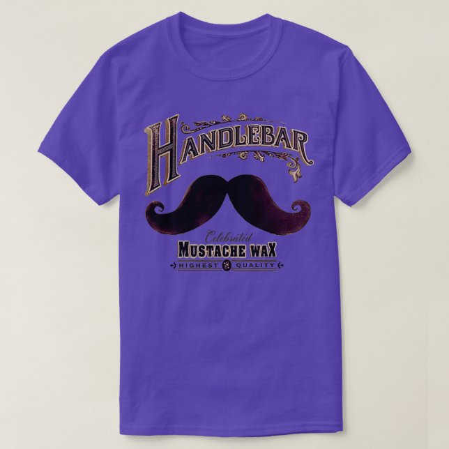 For who loves the moustaches and the barbers T-Shirt (Design Front)