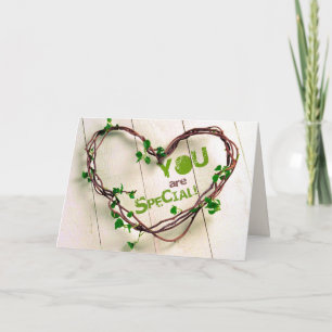 For Wife on Valentine's Day Custom Holiday Card