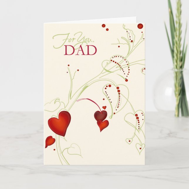 For You, Dad Holiday Card (Front)