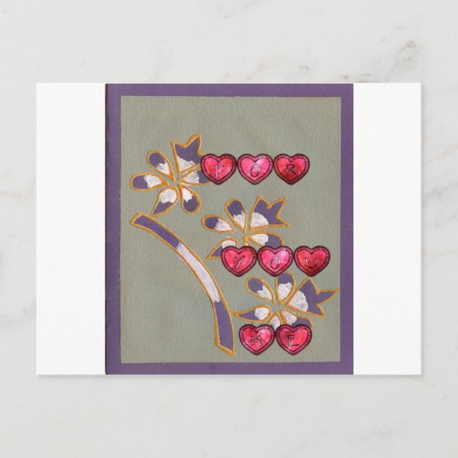 For you from me postcard (Front)