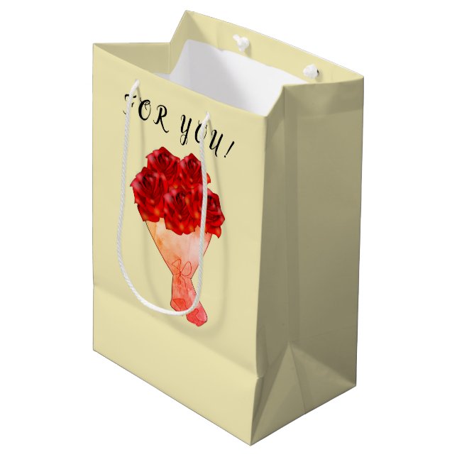 For you! gift bag (Front Angled)