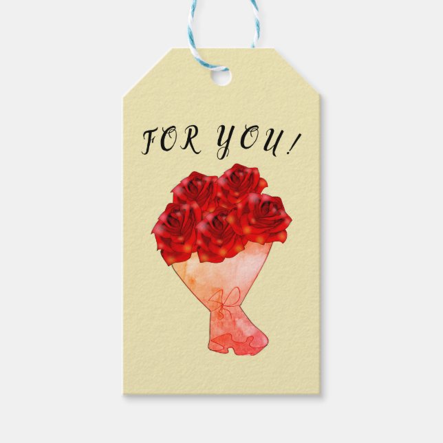 For you! gift tag (Front)