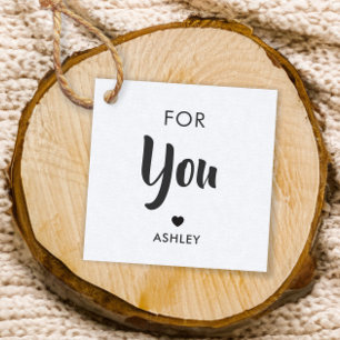 For You Gift Tag, Any Occasion Tag, Kraft Favour Tags