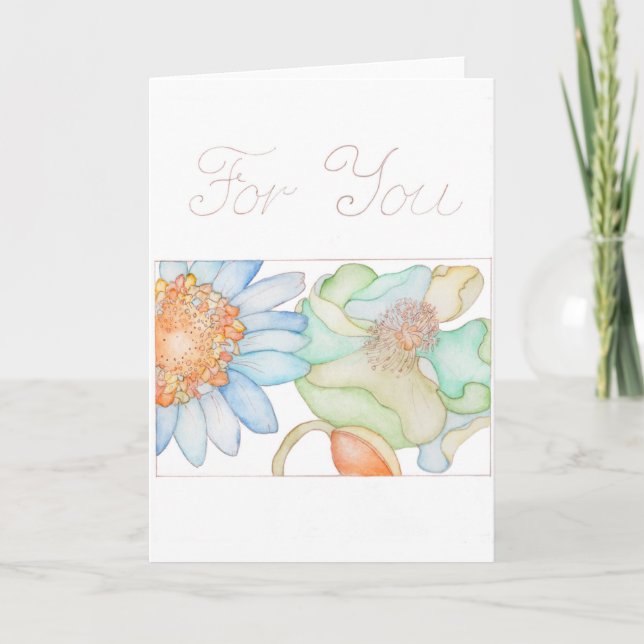 For You greeting card (Front)