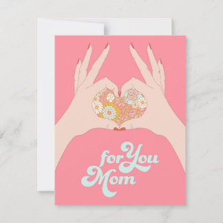 For You Mum Holiday Card