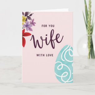 For You Wife With Love Card