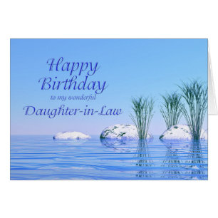 For your daughter-in-law, Spa Like, Blue Birthday