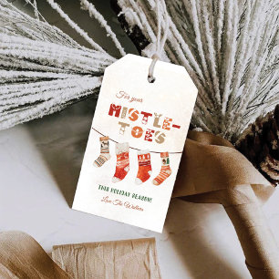 For Your Mistle-Toes Christmas Gift Tag