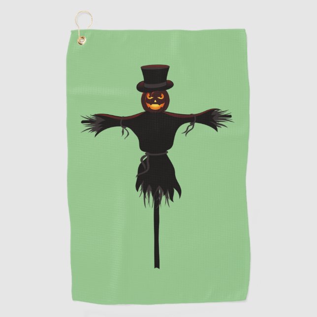 For Your Scary Good Golf Game: Halloween-Themed  Golf Towel (Front)