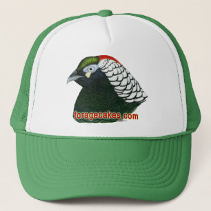 Forage Cakes:  Lady Amherst Pheasant Trucker Hat