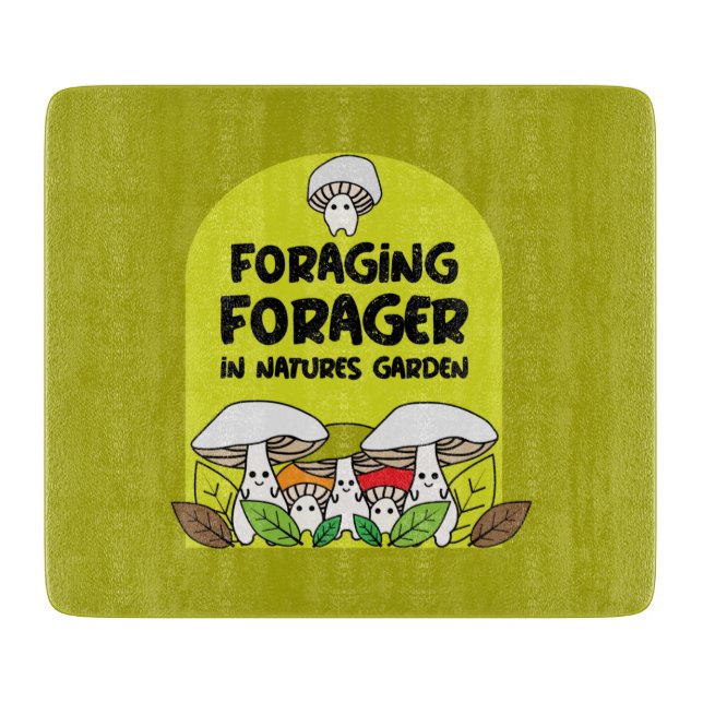 Foraging Wild Food    Cutting Board (Front)