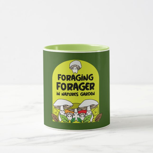Foraging Wild Food   Mug (Center)