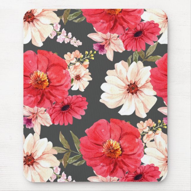 Foral And Glamour Seamless Pattern Natural Summer  Mouse Mat (Front)