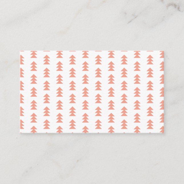 Foral Blouse Business Card (Front)