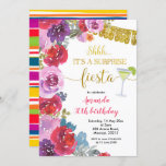 Foral Surprise Fiesta Birthday Invitation<br><div class="desc">Foral Surprise Fiesta Birthday Invitation
Can be changed for any age!</div>