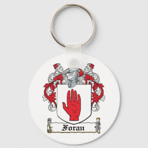 Foran Family Crest Key Ring