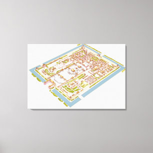 Forbbiden City Beijing Canvas Print