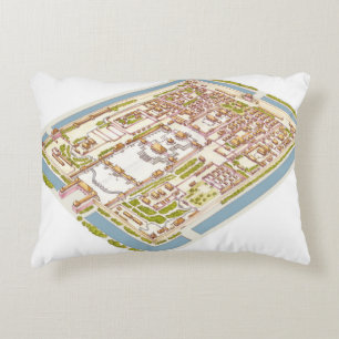 Forbbiden City Beijing Decorative Cushion