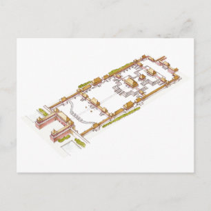 Forbbiden City Beijing. Detail Postcard