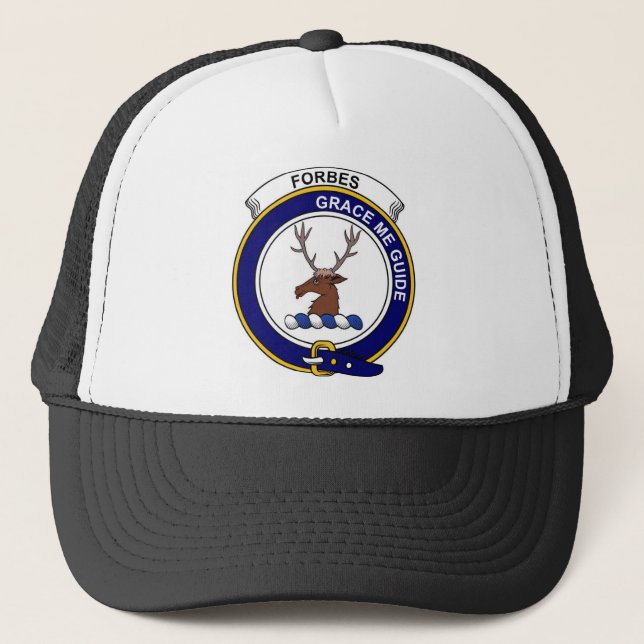 Forbes Clan Badge Trucker Hat (Front)