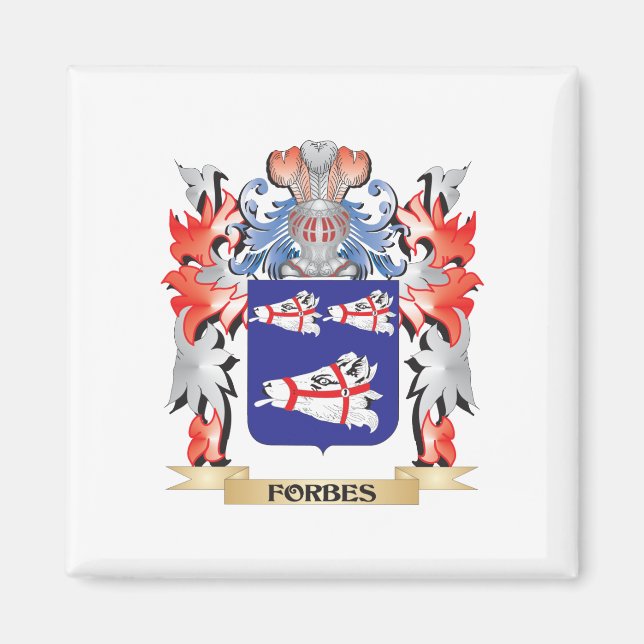 Forbes Coat of Arms - Family Crest Magnet (Front)