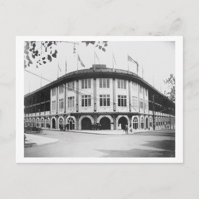 Forbes Field Stadium Pittsburgh Baseball Postcard (Front)