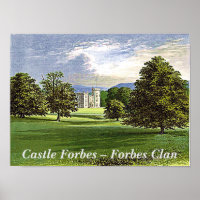 Forbes Scottish Clan Castle Forbes Aberdeenshire