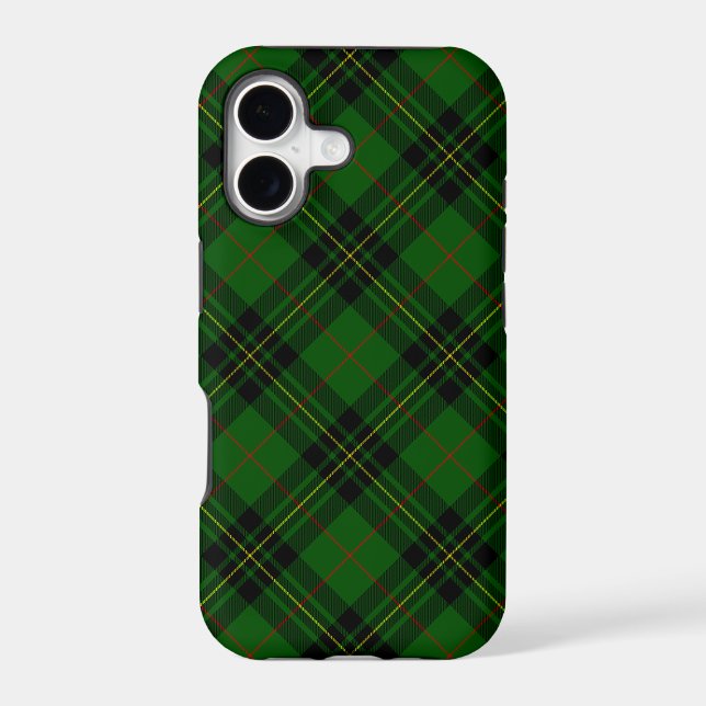 Forbes tartan green black plaid (Back)
