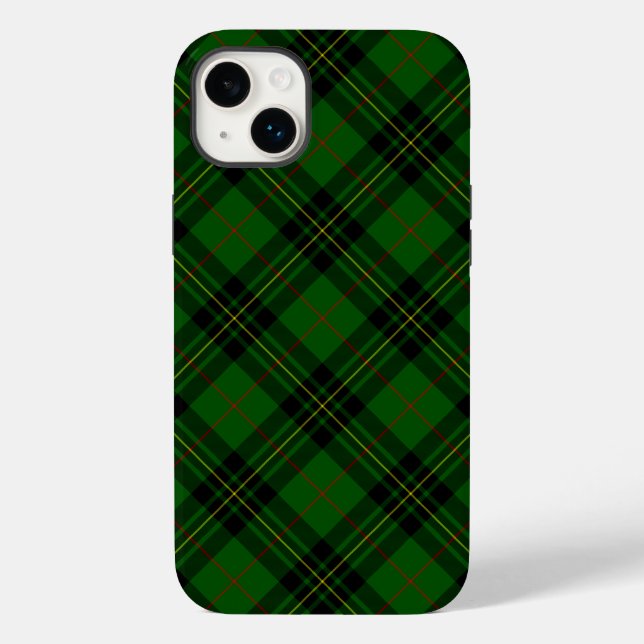 Forbes tartan green black plaid Case-Mate iPhone case (Back)